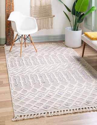 Unique Loom Arlo T-ARLO2 Sandy Beige Area Rug Rectangle Lifestyle Image