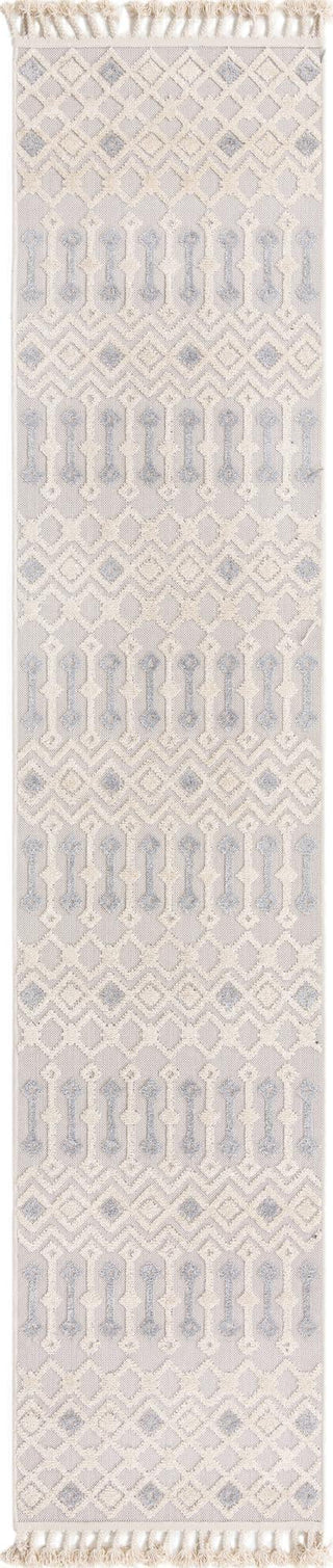 Unique Loom Arlo T-ARLO2 Sandy Beige Area Rug Runner Top-down Image