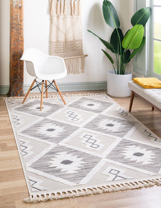 Unique Loom Arlo T-ARLO3 Sandy Beige Area Rug Rectangle Lifestyle Image