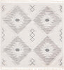 Unique Loom Arlo T-ARLO3 Sandy Beige Area Rug Square Top-down Image