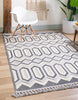 Unique Loom Arlo T-ARLO4 Charcoal Area Rug Rectangle Lifestyle Image