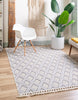 Unique Loom Arlo T-ARLO6 Sandy Beige Area Rug Rectangle Lifestyle Image