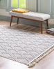 Unique Loom Arlo T-ARLO6 Sandy Beige Area Rug Rectangle Lifestyle Image