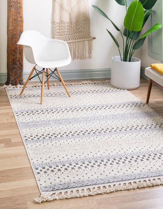 Unique Loom Arlo T-ARLO7 Sandy Beige Area Rug Rectangle Lifestyle Image