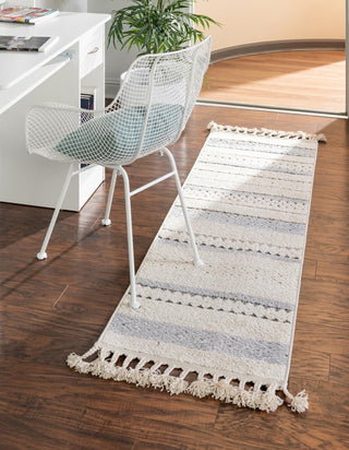 Unique Loom Arlo T-ARLO7 Sandy Beige Area Rug Runner Lifestyle Image