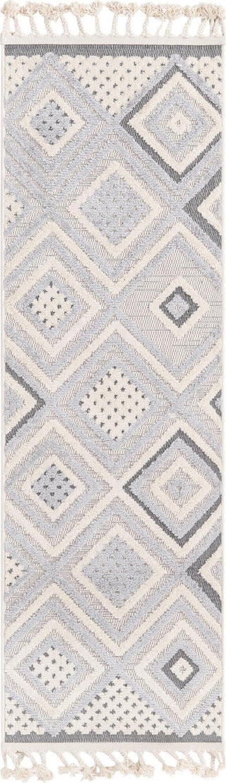 Unique Loom Arlo T-ARLO9 Sandy Beige Area Rug Runner Top-down Image