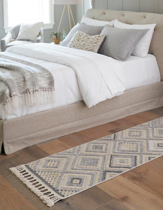 Unique Loom Arlo T-ARLO9 Sandy Beige Area Rug Runner Lifestyle Image