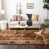Karastan Bedouin Armada Cabernet Area Rug Lifestyle Image Feature