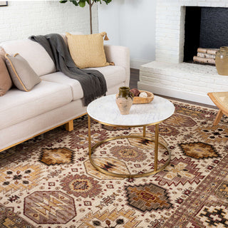 Karastan Bedouin Armada Vanilla Area Rug Lifestyle Image Feature