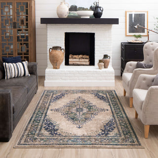 Karastan Cosmopolitan Armitage Indigo Area Rug Main Image