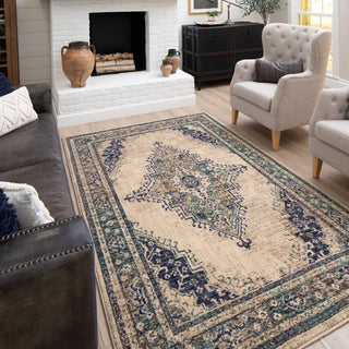 Karastan Cosmopolitan Armitage Indigo Area Rug Main Image