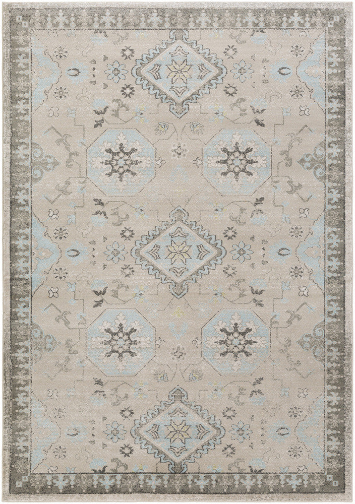 Surya Allegro ARO-1005 Neutral/Black Area Rug main image