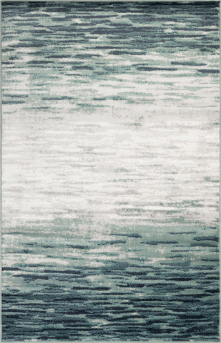 Trans Ocean Aurora 2853/03 Strata Blue Area Rug by Liora Manne