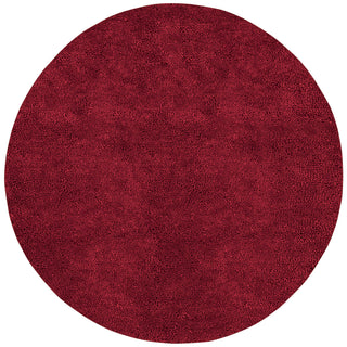 Surya Aros AROS-1 Burgundy Hand Woven Area Rug 8' Round