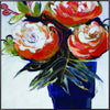Art Effects A Pot Of Blooms Wall Art by Fitzsimmons