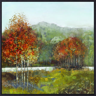 Art Effects Autumn Breeze Ii Wall Art by Maya Woods