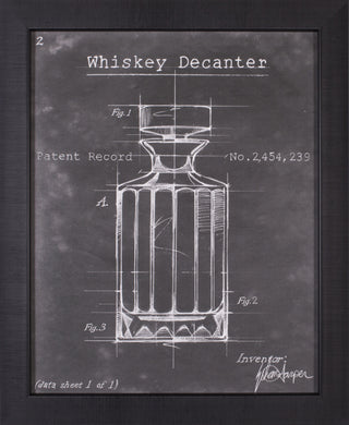 Art Effects Barware Blueprint Vii Wall Art by Ethan Harper