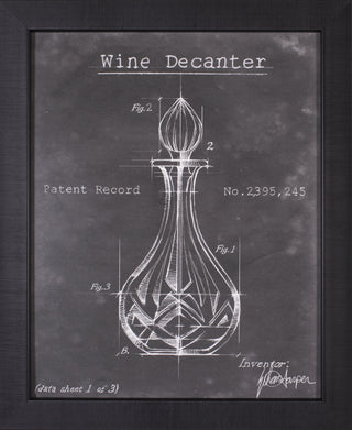 Art Effects Barware Blueprint Viii Wall Art by Ethan Harper