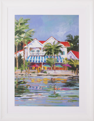 Art Effects Beach Resort I Wall Art by Jane Slivka