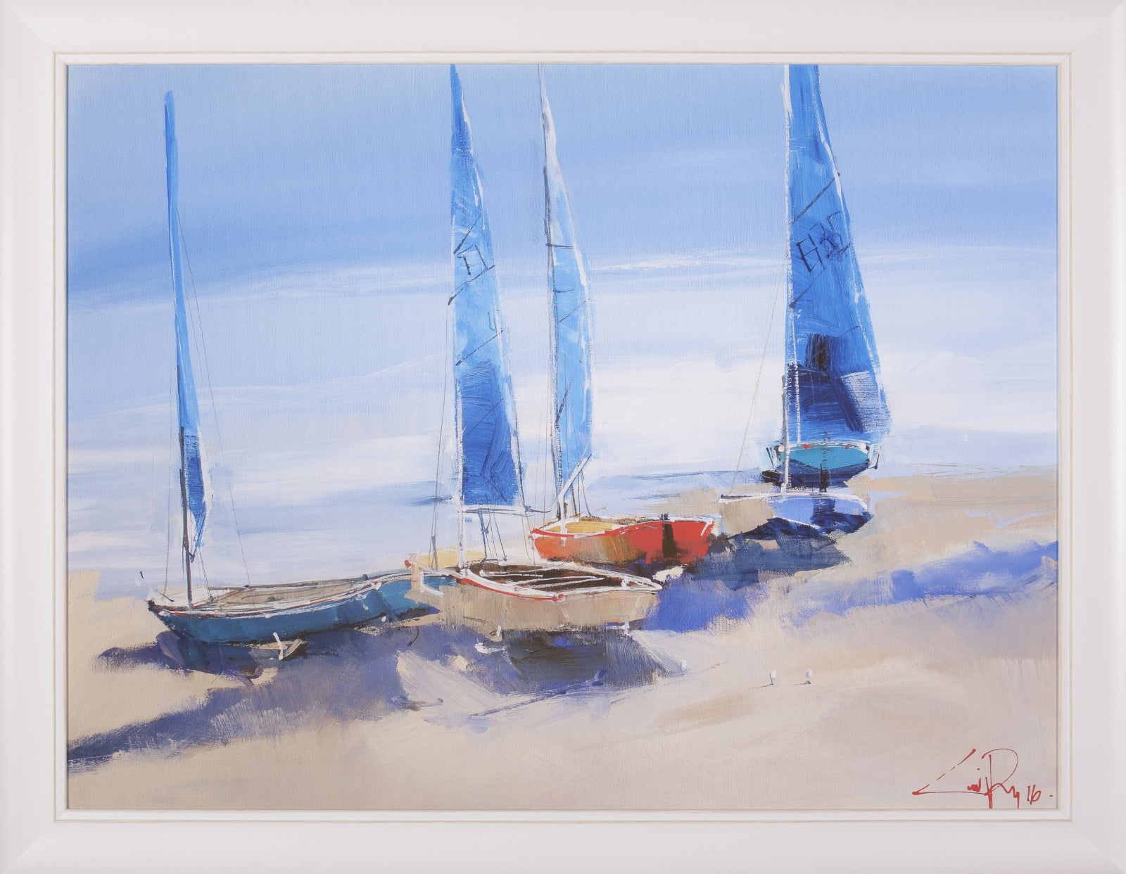 Art Effects Before The Sail Wall Art by Craig Trewin Penny