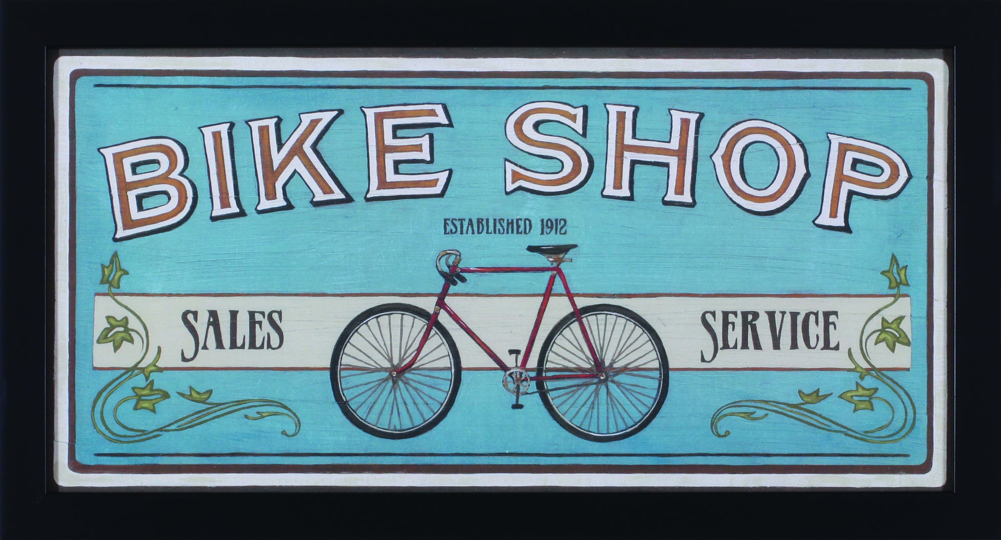 Art Effects Bike Shop I Wall Art by June Erica Vess