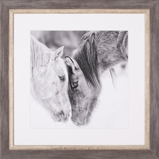Art Effects Black and White Horses VII Wall Art by PH Burchett