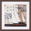 Art Effects Blue Sailing Race II Wall Art by Patricia Pinto