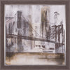 Art Effects Brooklyn Bridge Twilight Wall Art by Susan Jill