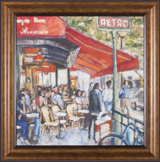 Art Effects Cafe Paris II Wall Art by Adolf Llovera