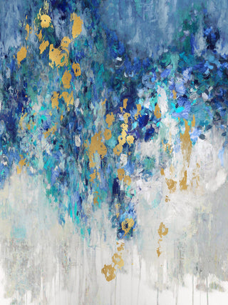 Art Effects Cascading Blues II Wall Art by Nikki Robbins