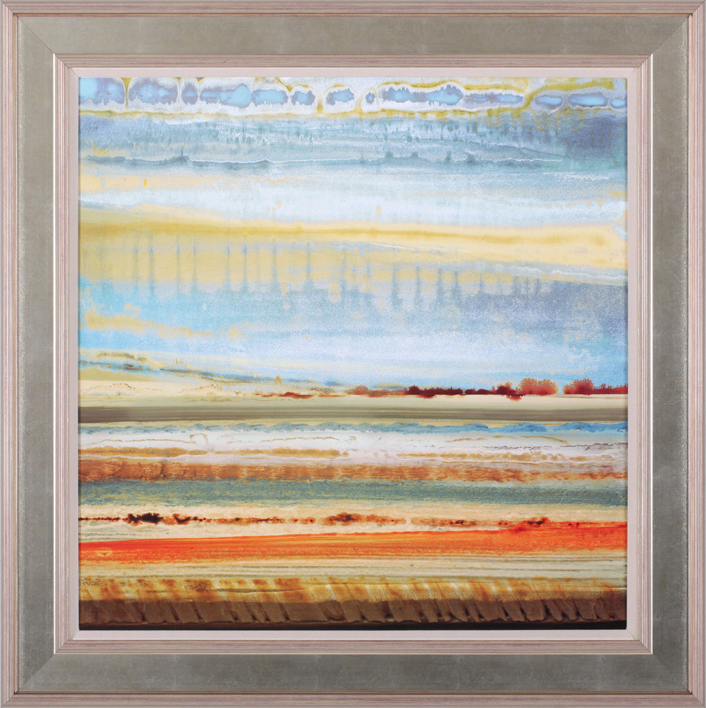 Art Effects Earth Layers I Wall Art by Selina Rodriguez