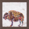 Art Effects El Buffalo Warm Grey Wall Art by Kellie Day