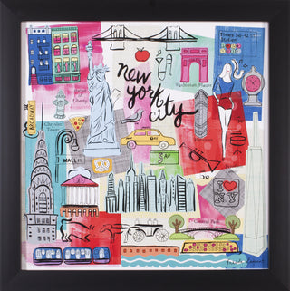 Art Effects Global Travel I Wall Art by Farida Zaman