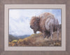 Art Effects Golden Bison Wall Art by Chris Vest