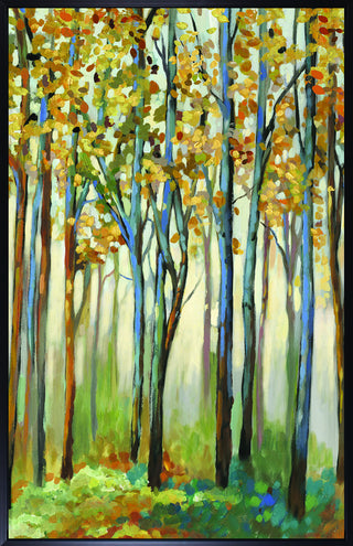 Art Effects Golden Leaves Wall Art by Allison Pearce