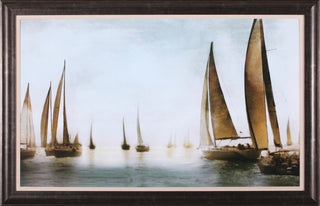 Art Effects Golden Sails Wall Art by Drako Fontaine