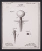 Art Effects Golf Tee 1899 Wall Art by Bill Cannon