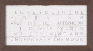 Art Effects I Love You Wall Art by Jennifer Pugh