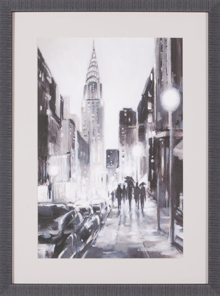 Art Effects Illuminated Streets II Wall Art by Ethan Harper