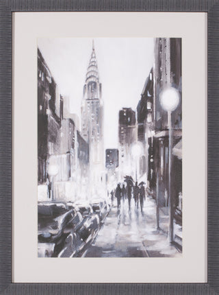 Art Effects Illuminated Streets II Wall Art by Ethan Harper