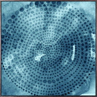 Art Effects Indigo Wheel II Wall Art by Chariklia Zarris