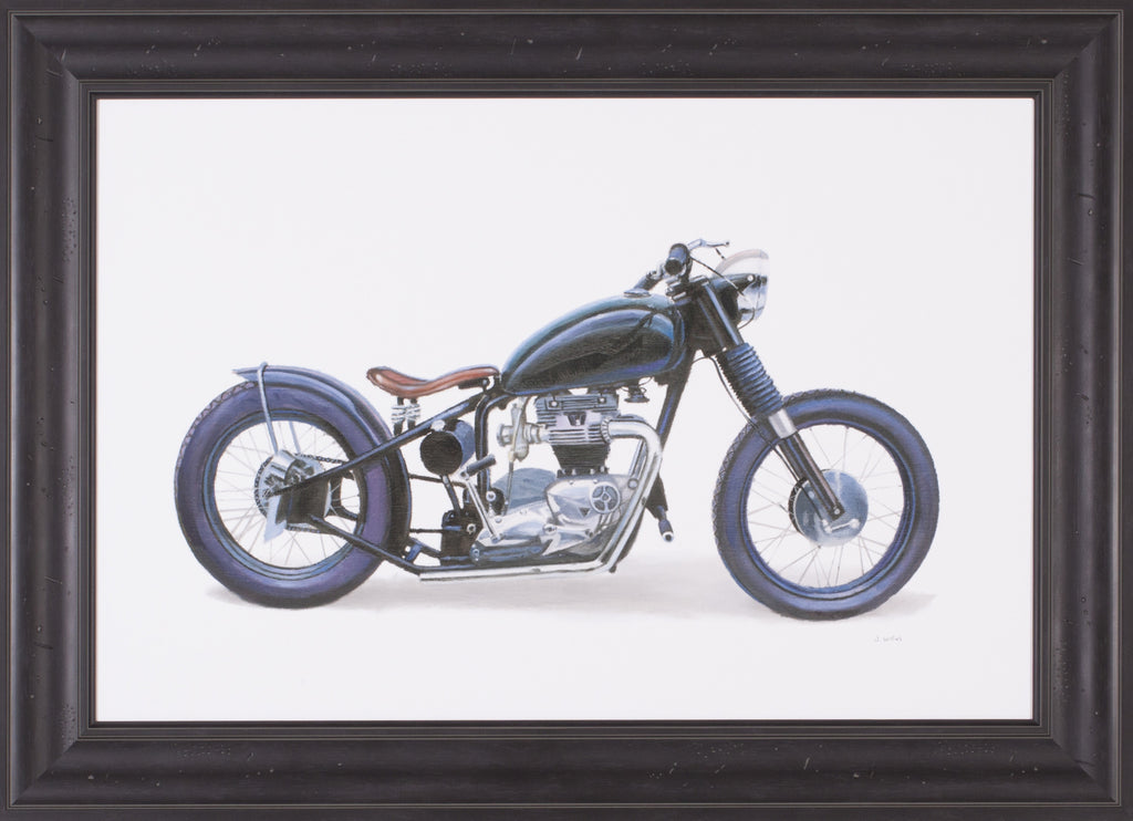 Art Effects Let's Roll I White Wall Art by James Wiens