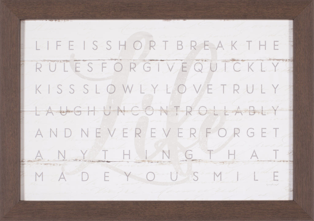 Art Effects Life Is Wall Art by Jennifer Pugh