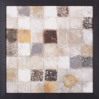 Art Effects Metallic Mosaic I Wall Art by Janet Tava