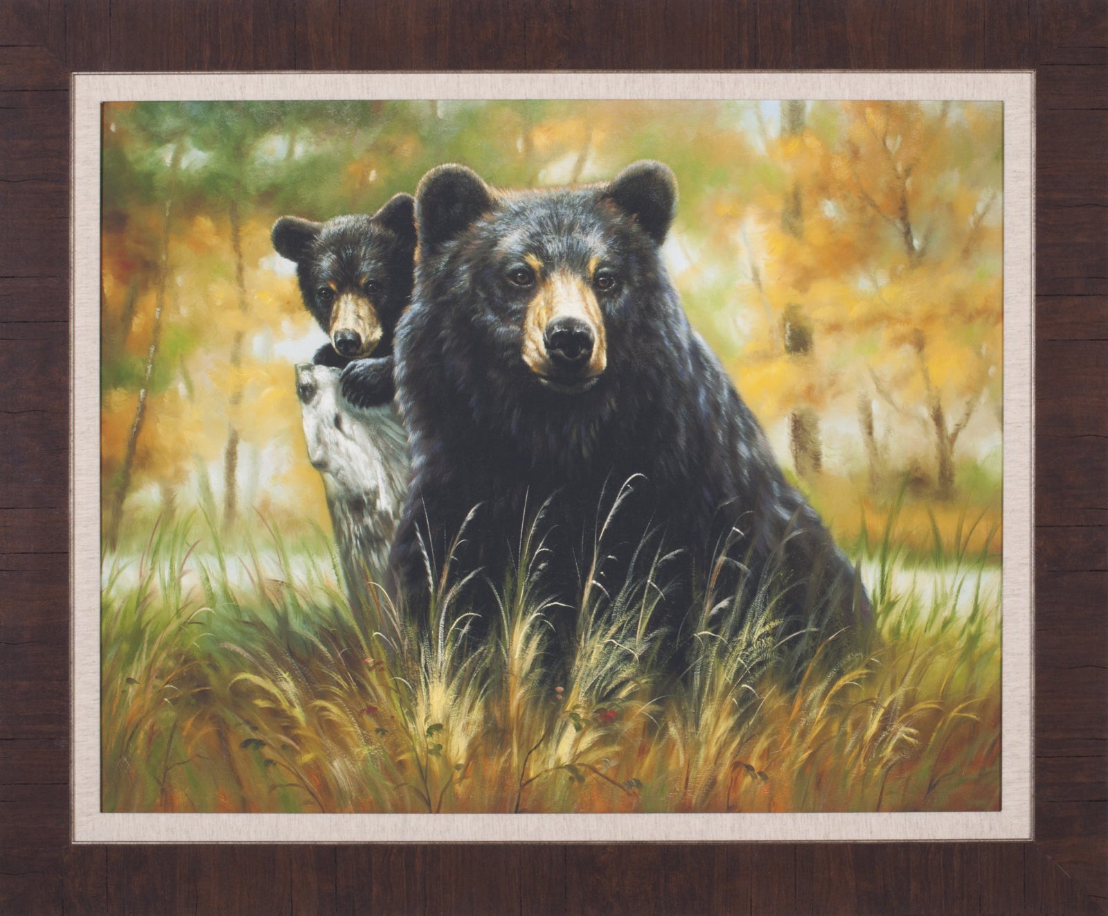 Art Effects Mother and Cub Wall Art by H Kendrick