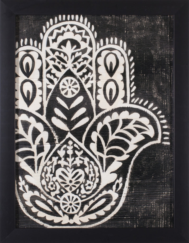 Art Effects Night Hamsa I Wall Art by Chariklia Zarris