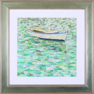 Art Effects On The Pond I Wall Art by Megan Meagher