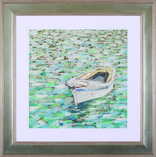 Art Effects On The Pond II Wall Art by Megan Meagher