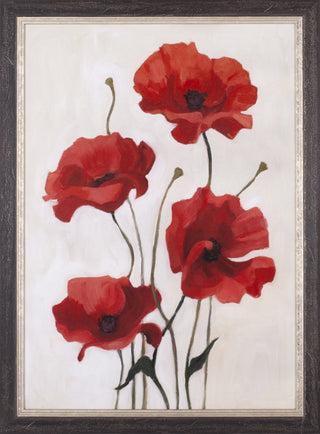 Art Effects Poppy Bouquet II Wall Art by Emma Scarvey