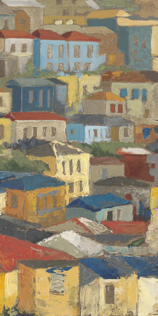 Art Effects Primary Rooftops II Wall Art by Megan Meagher